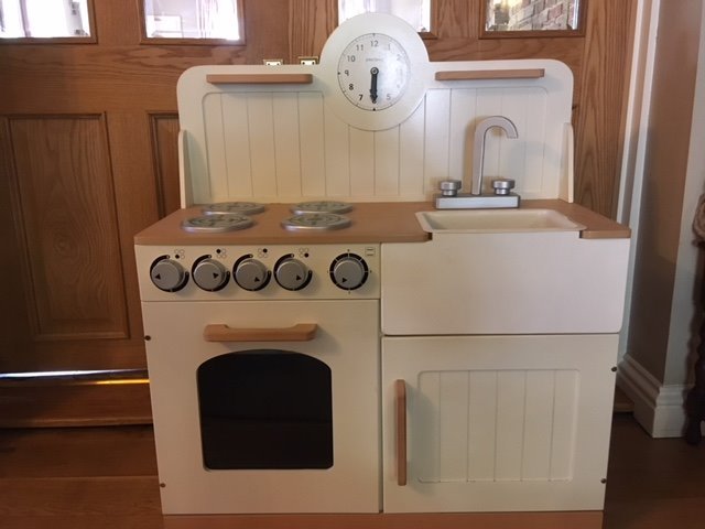 wooden country play kitchen